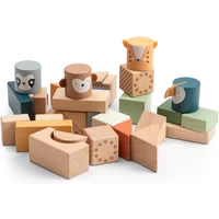 Sebra Sebra - Entdeckerbausteine Holz, Wildlife animals