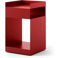 &Tradition &Tradition - Rotate Beistelltisch SC73, 59 x 35 cm, Stahl, Merlot