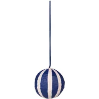 Broste Copenhagen Broste Copenhagen - Sphere Christbaumkugel, Ø 6 cm, intense blue