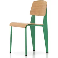 Vitra Vitra - Prouvé Standard Stuhl, Eiche natur / Blé Vert (Filzgleiter)