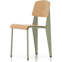 Vitra Vitra - Prouvé Standard Stuhl, Eiche natur / Gris Vermeer (Filzgleiter)