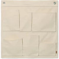Ferm Living Ferm Living - Canvas Wandorganizer, off-white