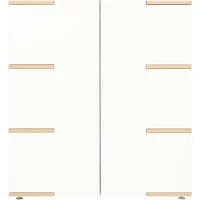 Tojo Tojo - stau Sideboard side, 100 x 110 cm, weiß