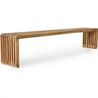 HKliving HKliving - Slatted Bank 180 cm, Teak natur