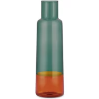 Remember Remember - Glaskaraffe, blau / orange