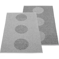 Pappelina Pappelina - Vera Wendeteppich 2.0, 70 x 120 cm, grey / granit metallic