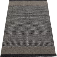 Pappelina Pappelina - Edit Teppich, 70 x 120 cm, black / charcoal / granit metallic