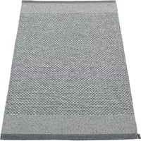 Pappelina Pappelina - Edit Teppich, 70 x 120 cm, granit / grey / metallic