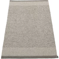 Pappelina Pappelina - Edit Teppich, 70 x 120 cm, charcoal / warm grey / stone metallic