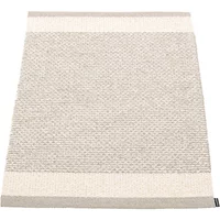 Pappelina Pappelina - Edit Teppich, 60 x 85 cm, linen / vanilla / stone metallic
