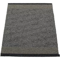 Pappelina Pappelina - Edit Teppich, 60 x 85 cm, black / charcoal / granit metallic