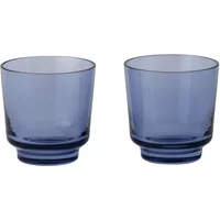 Muuto Muuto - Raise Trinkglas 20 cl, dunkelblau (2er-Set)