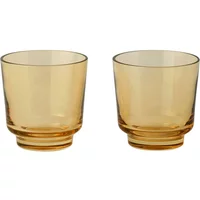 Muuto Muuto - Raise Trinkglas 20 cl, burnt orange (2er-Set)