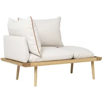 Umage UMAGE - Lounge Around 1.5 Sitzer, Eiche / white sands
