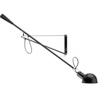 Flos Flos - 265 Wandleuchte small, schwarz