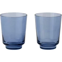 Muuto Muuto - Raise Trinkglas 30 cl, dunkelblau (2er-Set)