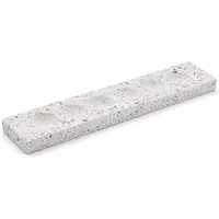 Humdakin Humdakin - Terrazzo Eierbecher, 32 x 6.5 cm, rot / beige