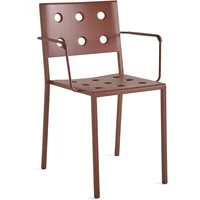 Hay HAY - Balcony Dining Armlehnstuhl, iron red