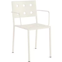 Hay HAY - Balcony Dining Armlehnstuhl, chalk beige