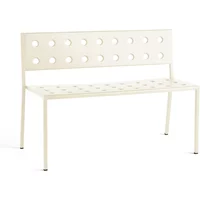 Hay HAY - Balcony Dining Bank, L 114 cm, chalk beige