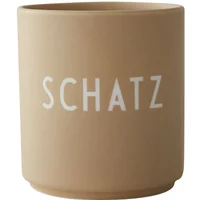 Design Letters Design Letters - AJ Favourite Porzellan Becher, Schatz / beige