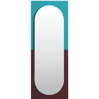 Petite Friture Petite Friture - Wander Spiegel, 67 x 176 cm, smaragd / kirsche