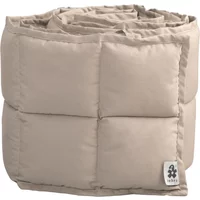 Sebra Sebra - Baby-Bettnestchen, quadratisch abgesteppt / jetty beige