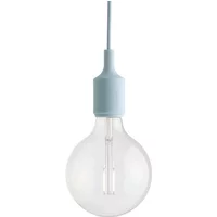 Muuto Muuto - Socket E27 LED-Pendelleuchte, hellblau