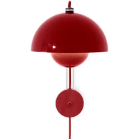 &Tradition &Tradition - Flowerpot Wandleuchte VP8, zinnoberrot