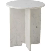 Bloomingville Bloomingville - Jasmia Beistelltisch, Ø 46 cm, weiß