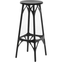 Kartell Kartell - A.I. Barhocker, H 65 cm, schwarz