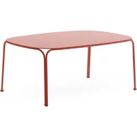 Kartell Kartell - Hiray Gartentisch niedrig, H 38 cm, rostrot