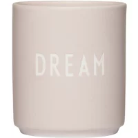 Design Letters Design Letters - AJ Favourite Porzellan Becher, Dream / pastel beige