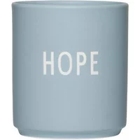 Design Letters Design Letters - AJ Favourite Porzellan Becher, Hope / light blue