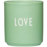 Design Letters Design Letters - AJ Favourite Porzellan Becher, Love / green bliss