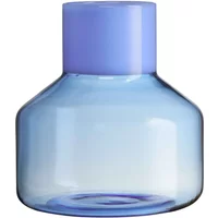 Design Letters Design Letters - Generous Vase medium, milky blue / blue