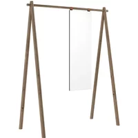 Karup Karup - Hongi Garderobe mit Spiegel 150, carobbraun
