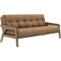 Karup Karup - Grab Sofa, Kiefer carobbraun / mocca (755)