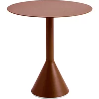 Hay HAY - Palissade Cone Bistrotisch Ø 70 x H 74 cm, iron red