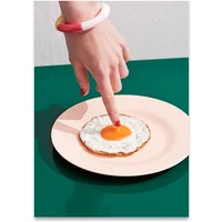 Paper Collective Paper Collective - Fried Egg Poster, 30 x 40 cm