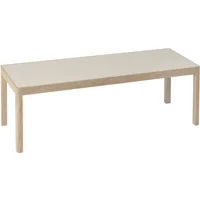 Muuto Muuto - Workshop Couchtisch 120 x 43 cm, Linoleum grau
