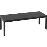Muuto Muuto - Workshop Couchtisch 120 x 43 cm, Linoleum schwarz