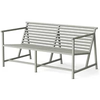 NINE NINE - 19 Outdoors Lounge Gartenbank 145 x 70 cm, grau (RAL 120 70 05)