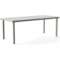 NINE NINE - 19 Outdoors Dining Tisch, rechteckig, 200 x 90 cm, grau