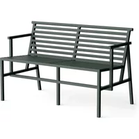 NINE NINE - 19 Outdoors Dining Gartenbank 125 x 75 cm, grün (RAL 200 20 10)