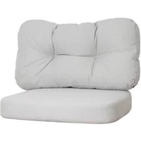 Cane-line Cane-Line - Ocean Loungesessel Kissensatz, large, weißgrau (2 tlg.)