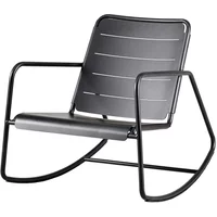 Cane-line Cane-line - Copenhagen Schaukelstuhl Outdoor, lava grey / aluminium