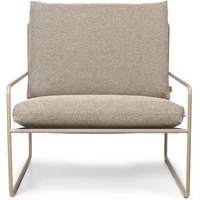 Ferm Living Ferm Living - Desert Dolce Outdoor Sessel, cashmere / dark sand