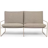 Ferm Living Ferm Living - Desert Dolce Outdoor 2-Sitzer Sofa - cashmere / dark sand