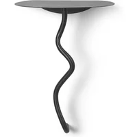 Ferm Living Ferm Living - Curvature Wandtisch, Messing schwarz